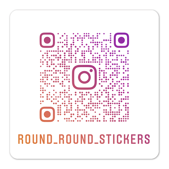 instagram наклейка Round_round_stickers